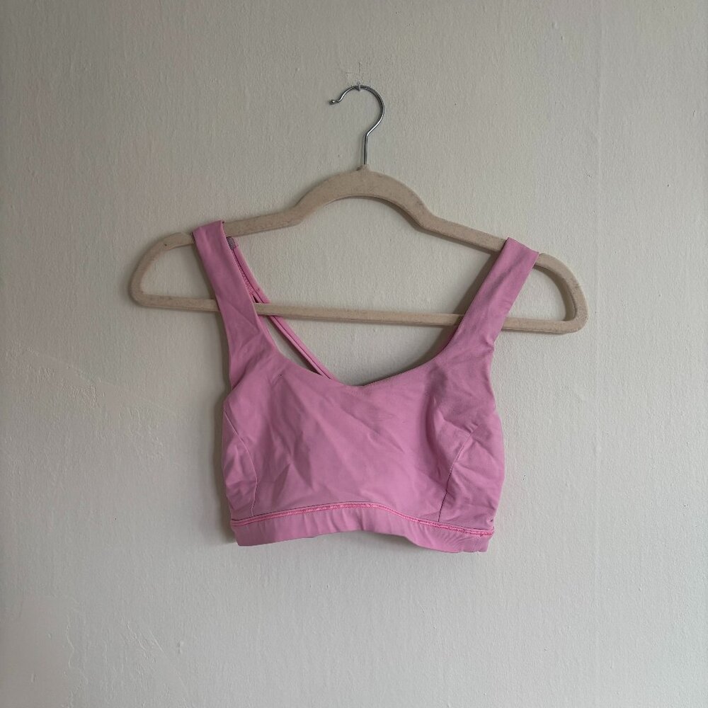 Lululemon pink athletic top